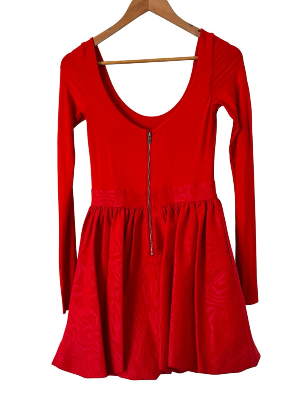 Alice + Olivia Chara Long-Sleeve Mini Dress - Picture 3 of 5
